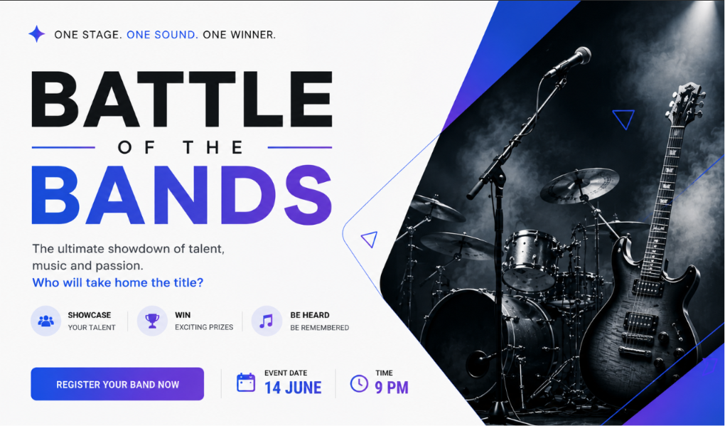 Battle of Bands: Music Night with Lyria
