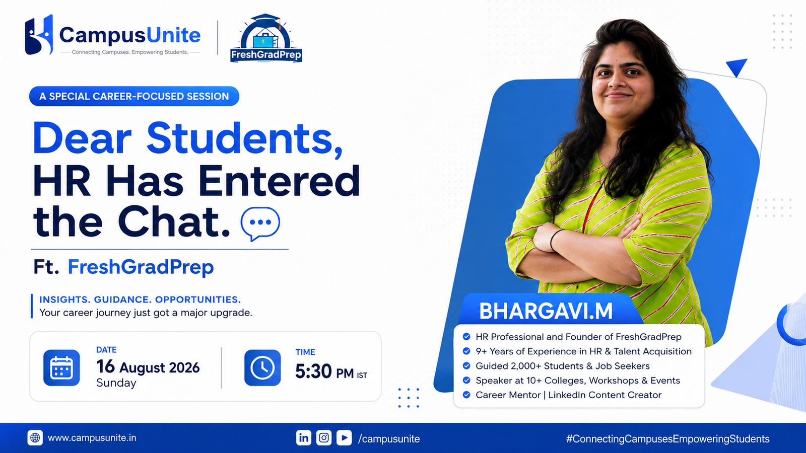 From Campus to Corporate: An HR Perspective