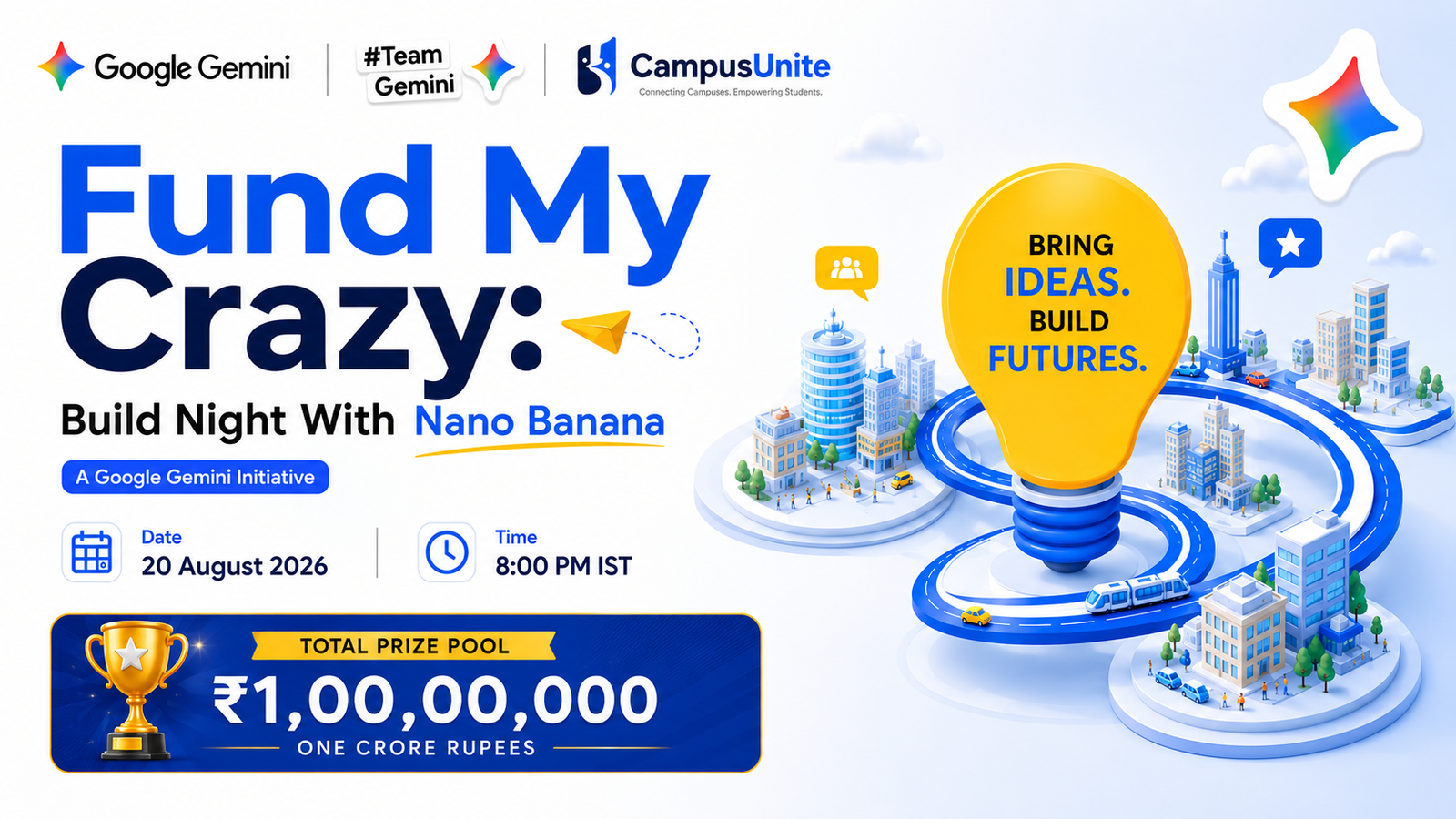 Fund My Crazy: Build Night With Nano Banana