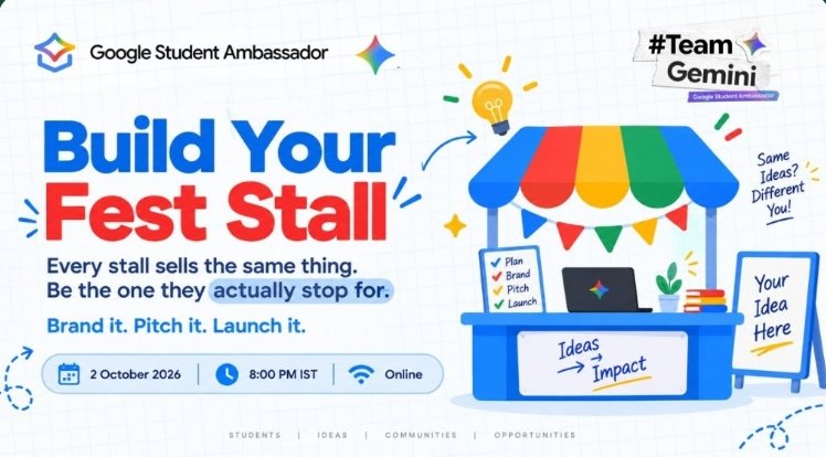 Build Your Fest Stall