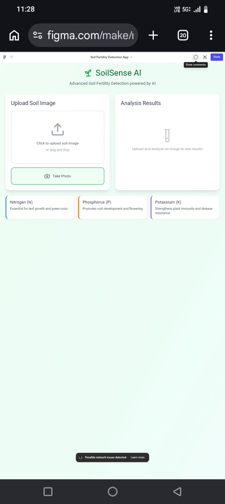 SoilSense AI – Soil Fertility Detection App