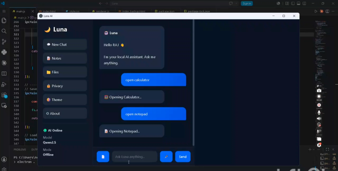 Luma AI – Desktop AI Assistant