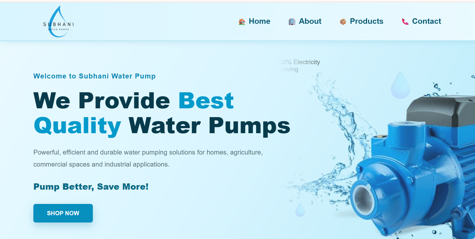 Subhani water Pump